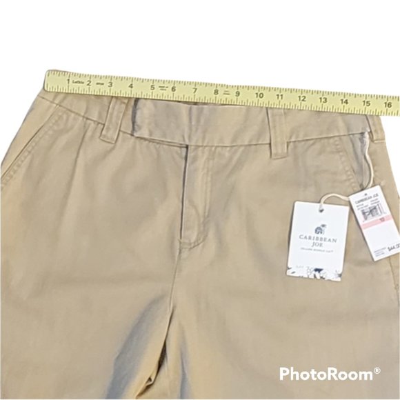 Wide Leg Khaki Hurricane Twill Pants Lace Up Trim on Back Y2K Sz 10 NEW - Picture 5 of 11